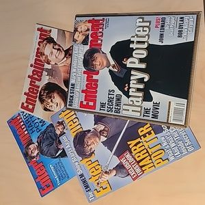 2/$20 *Clearance* Vintage - Entertainment Weekly magazines (lot of 4)